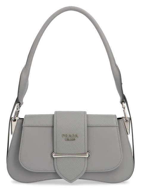 gray prada bag|Prada grey handbags.